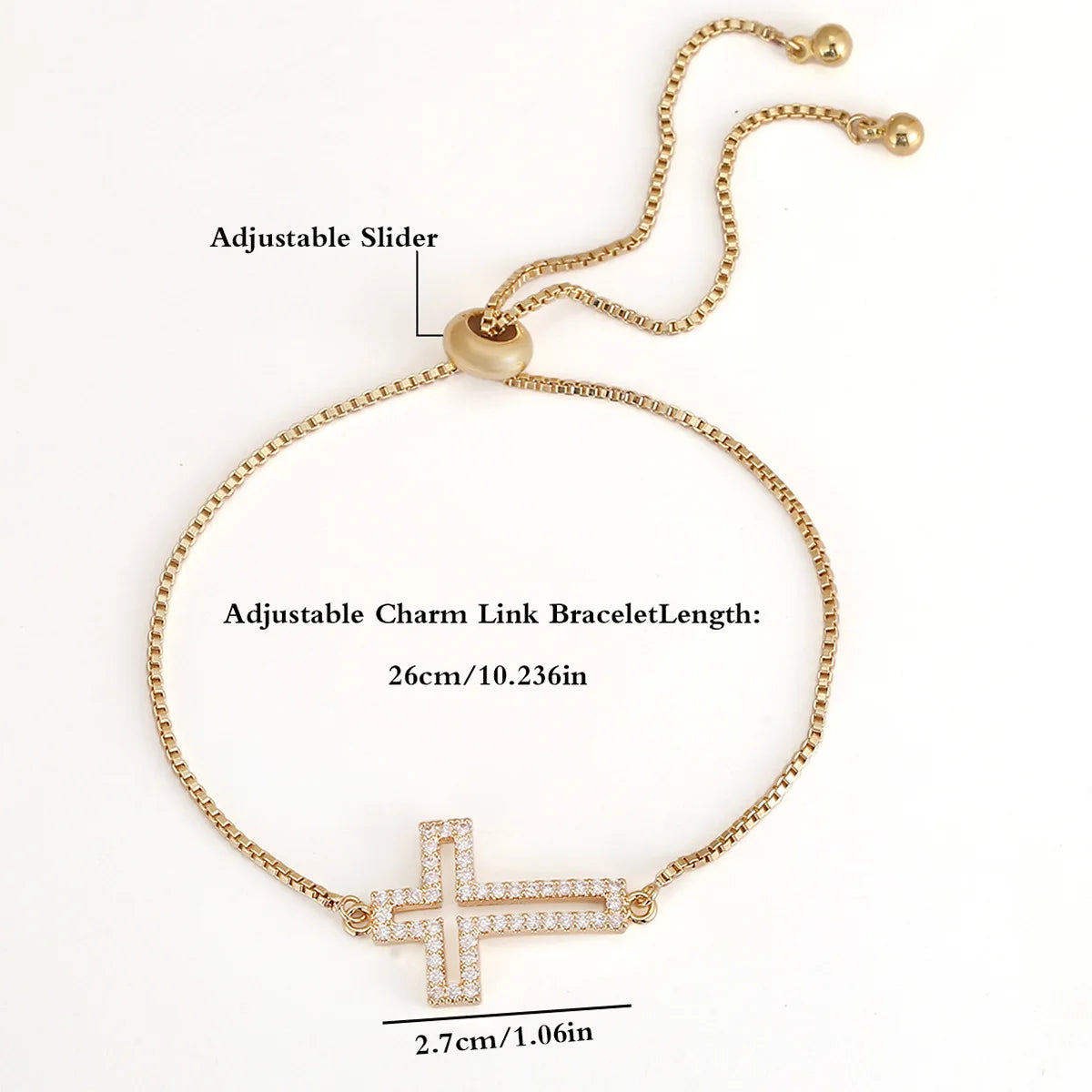 Fashion Cross Bracelet