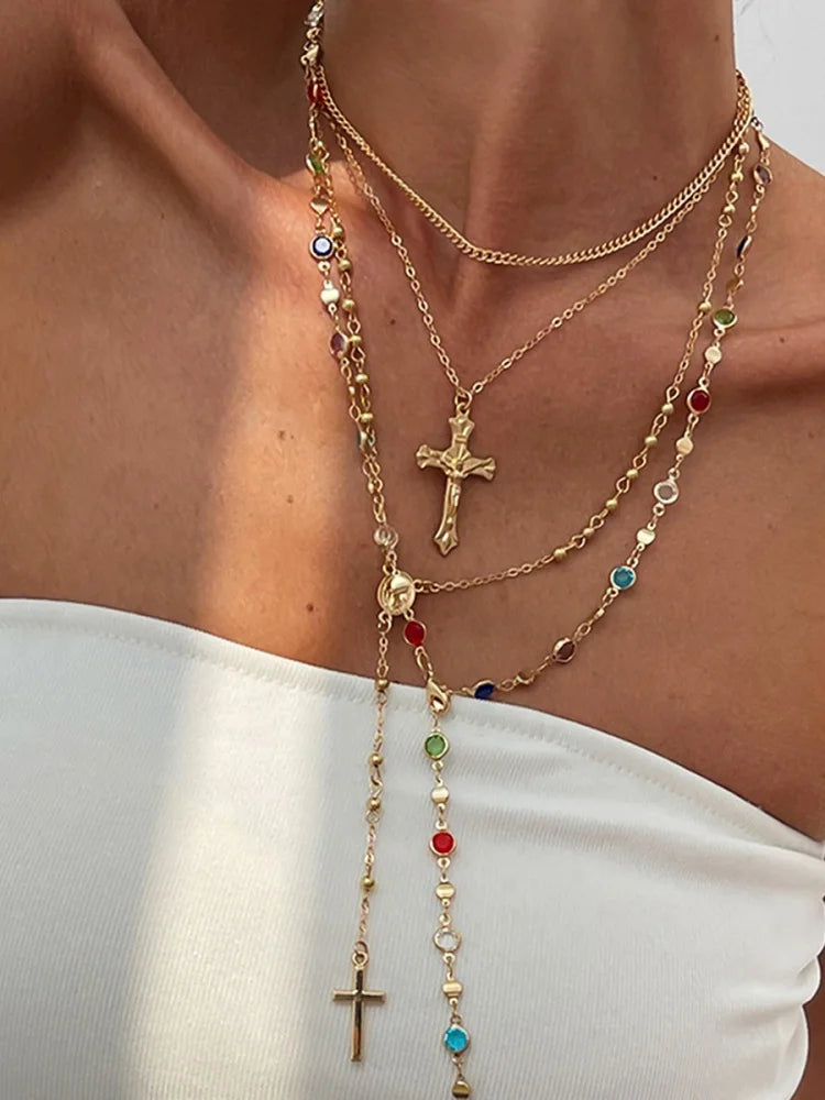Jesus Cross Choker