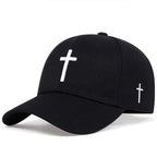 Cross Embroidery Cap
