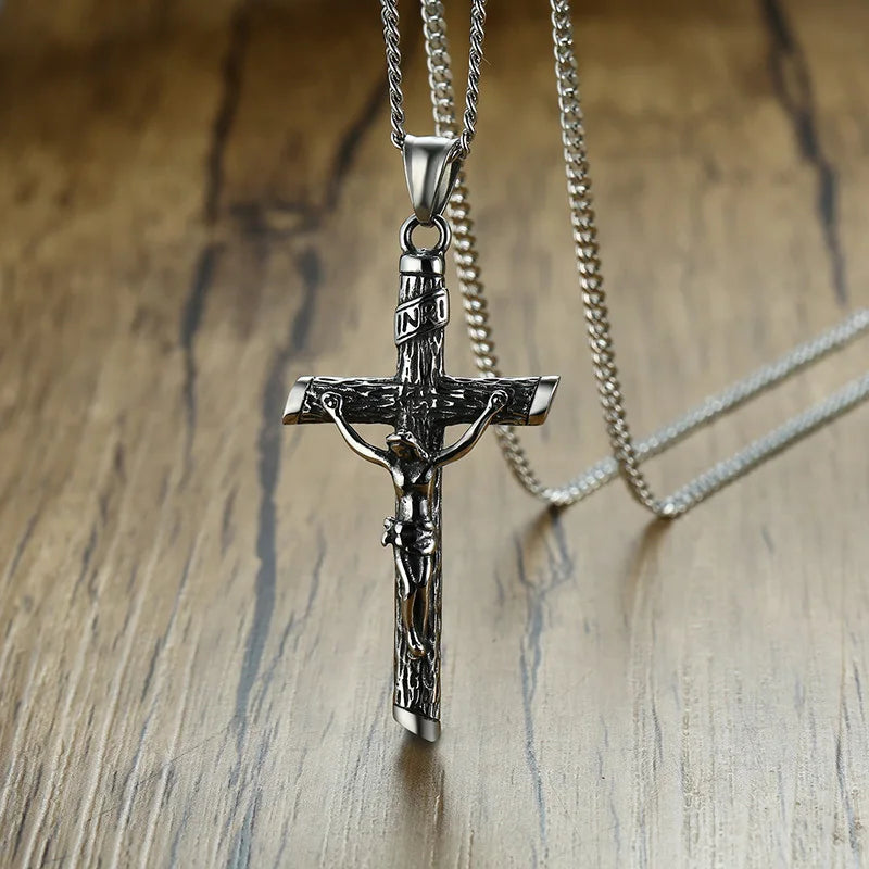 Vnox Cross Necklace