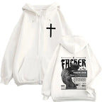 Forgive Them Father Zip Hoodie