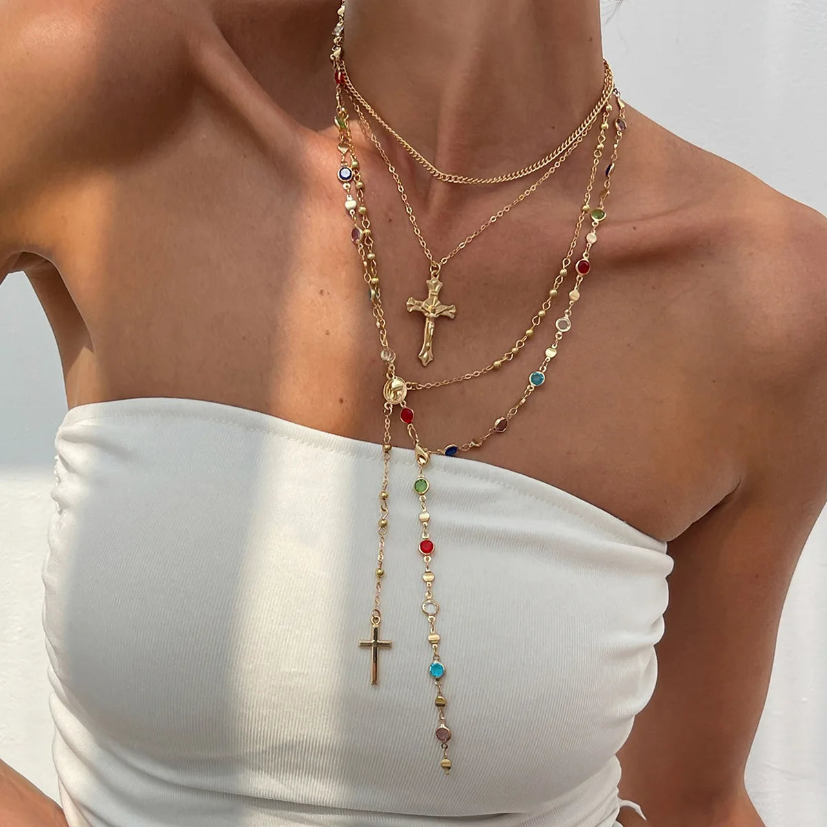 Jesus Cross Choker