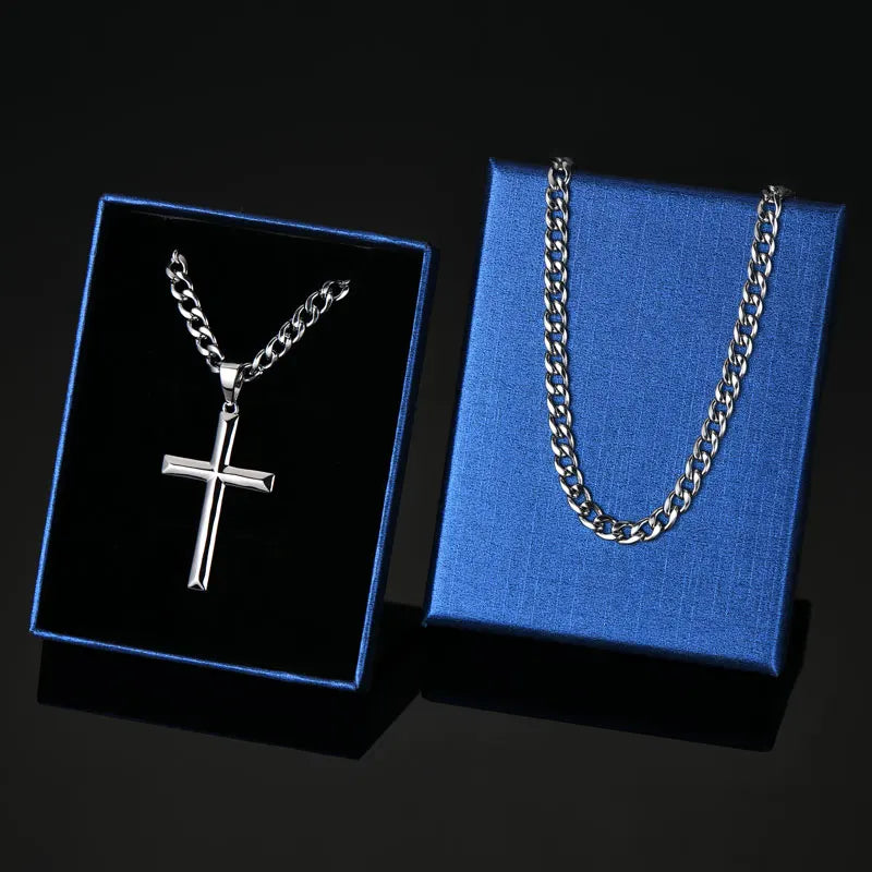 Sterling Silver Cross Necklace