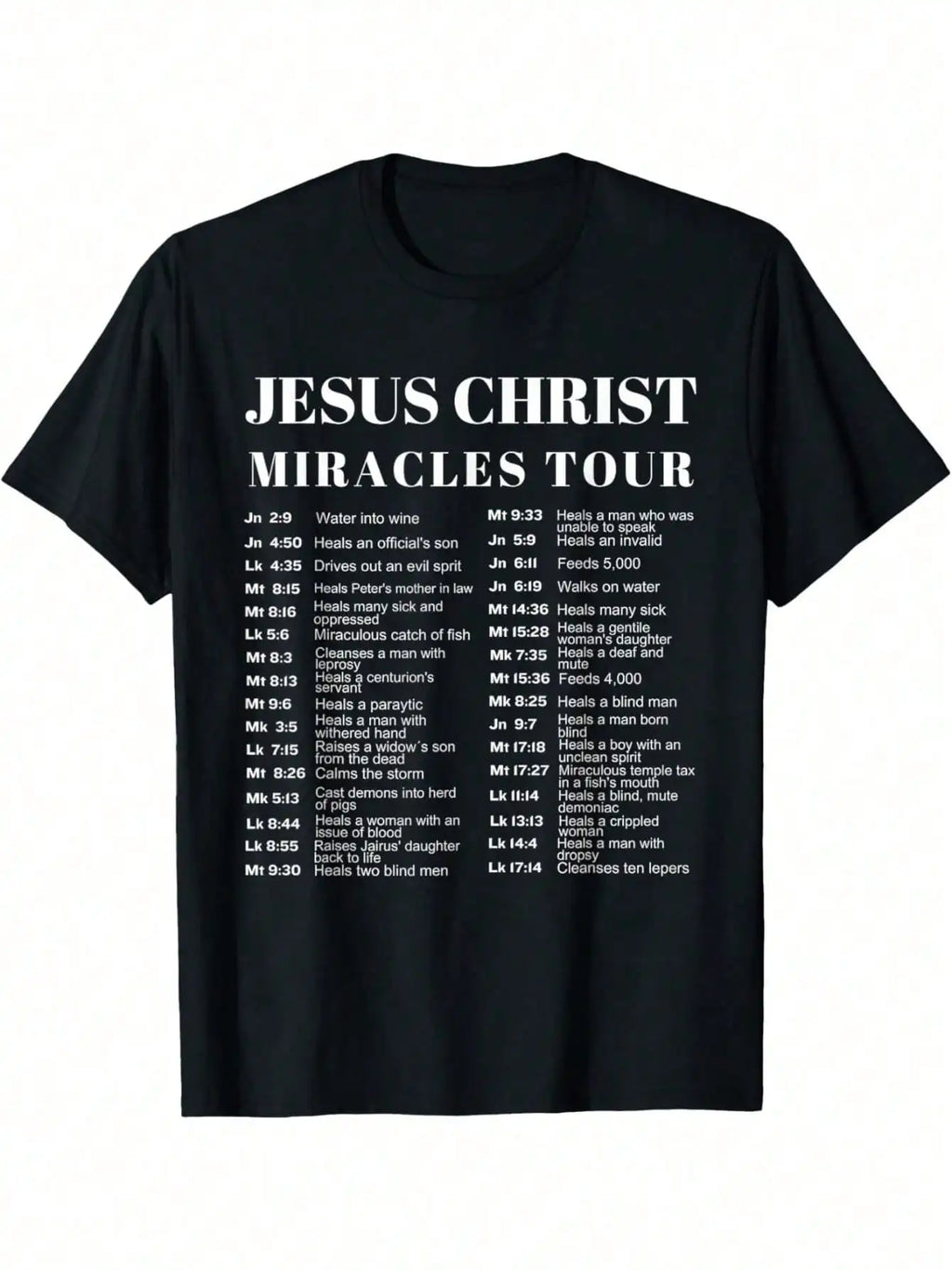Miracles Tour Tee