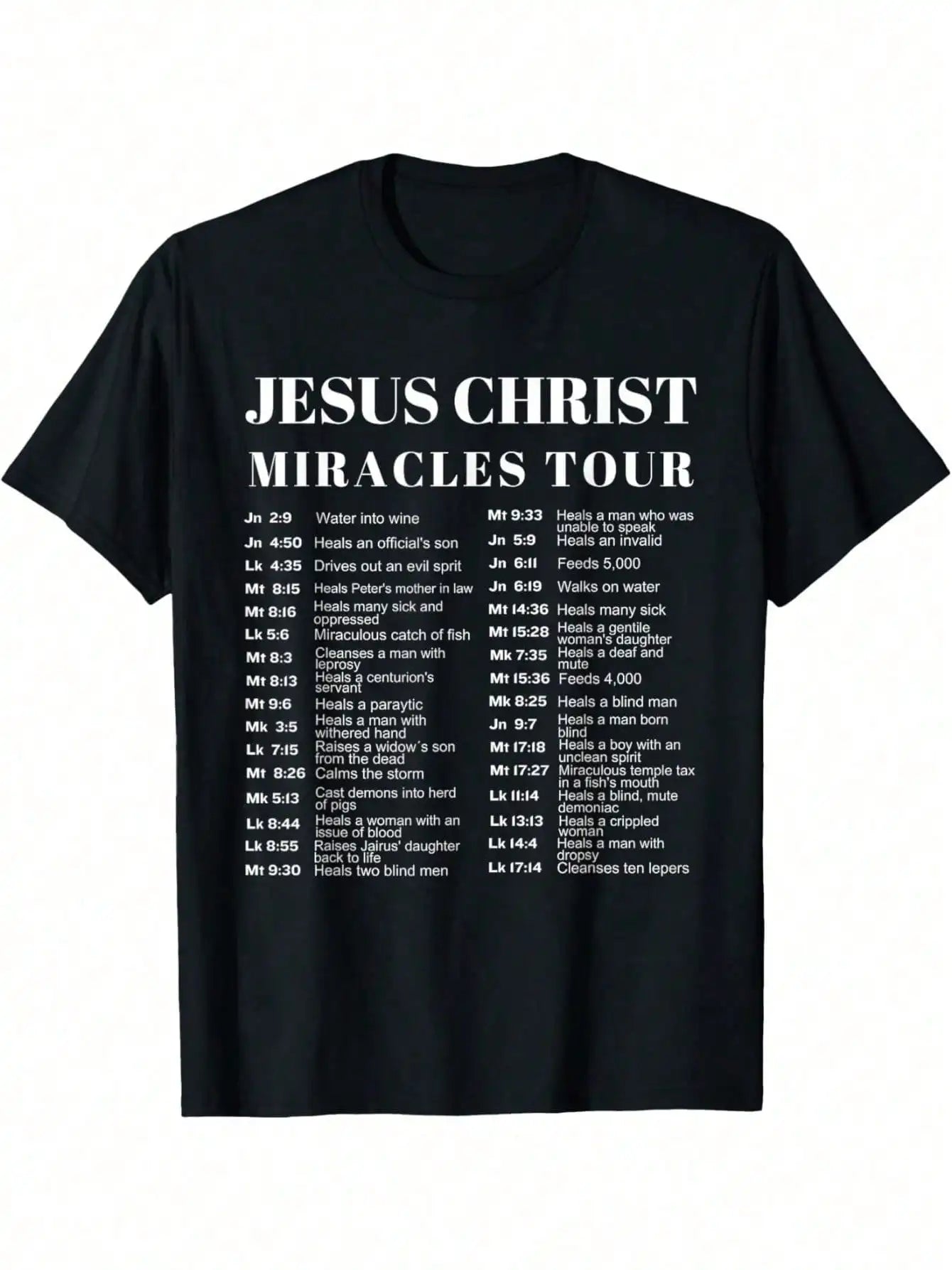 Miracles Tour Tee