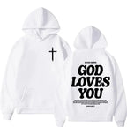 God Loves You Pullover