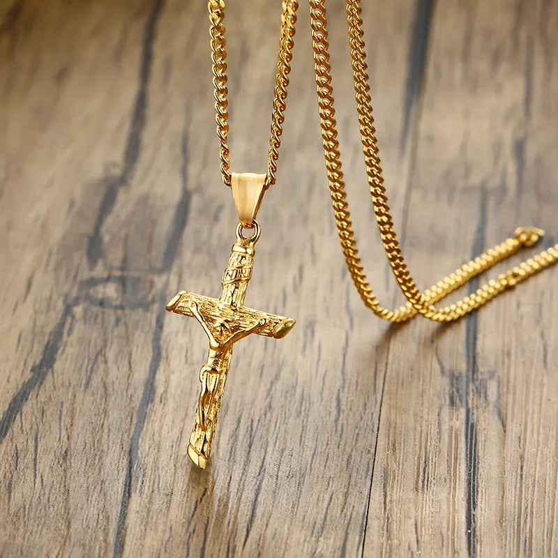 Vnox Cross Necklace