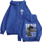 Forgive Them Father Zip Hoodie