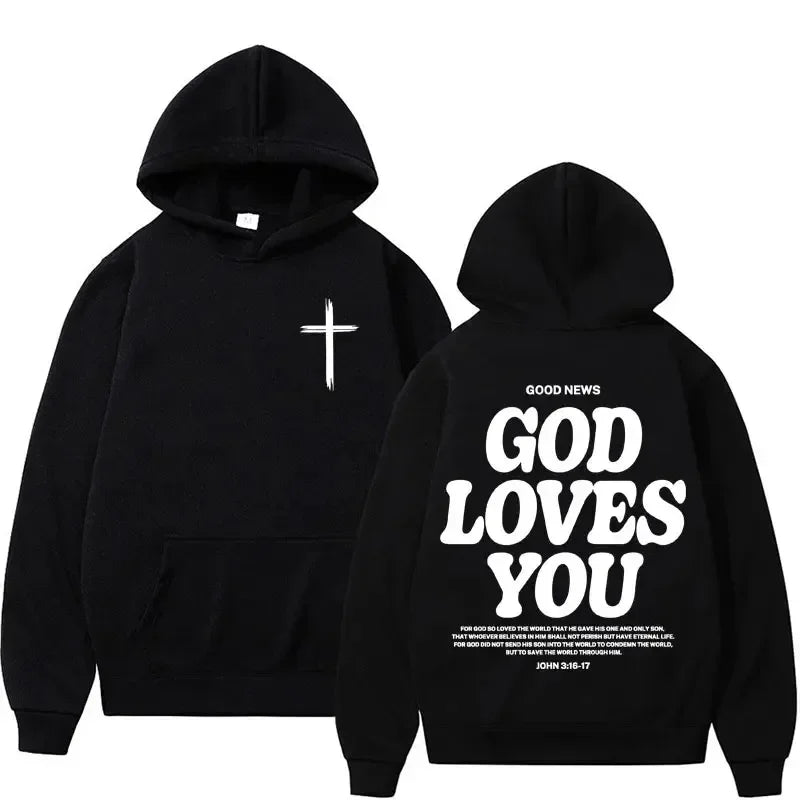 God Loves You Pullover