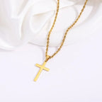 Stainless Steel Cross Necklace