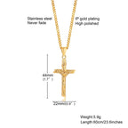 Vnox Cross Necklace