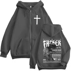 Forgive Them Father Zip Hoodie