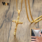 Vnox Cross Necklace