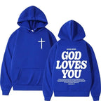 God Loves You Pullover