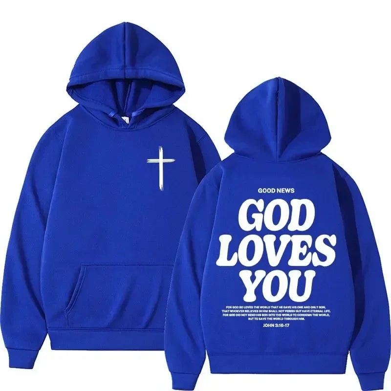 God Loves You Pullover