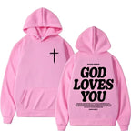 God Loves You Pullover