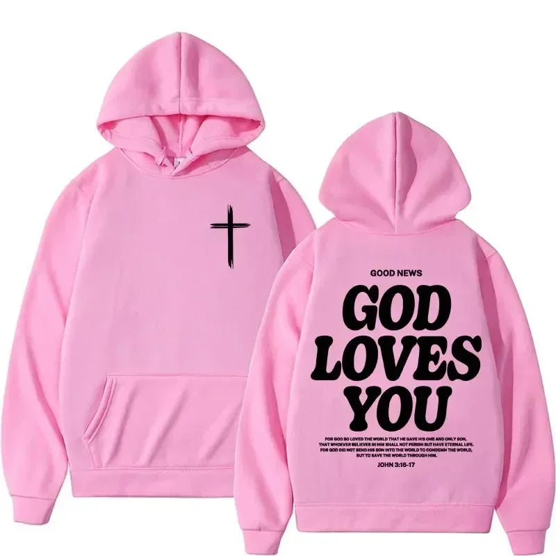 God Loves You Pullover