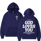 God Loves You Pullover