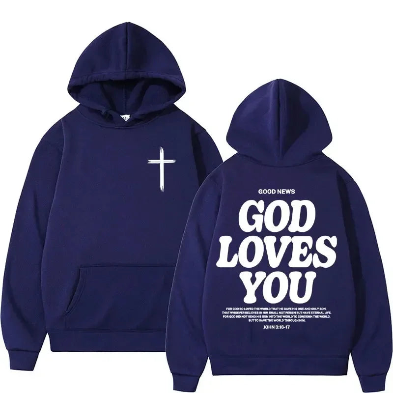 God Loves You Pullover