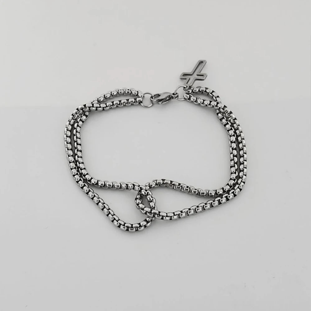 Cross Hollow Bracelet