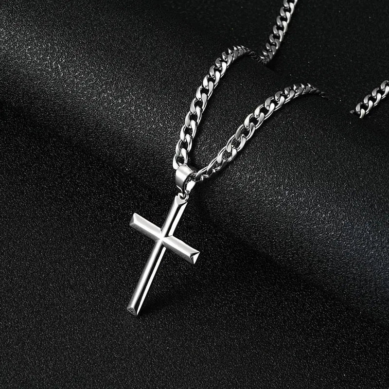 Sterling Silver Cross Necklace