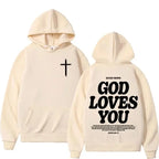 God Loves You Pullover