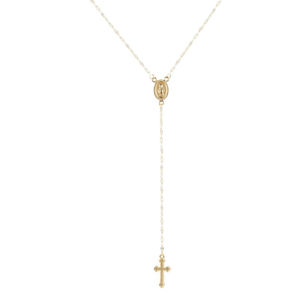 Rosary Cross Choker