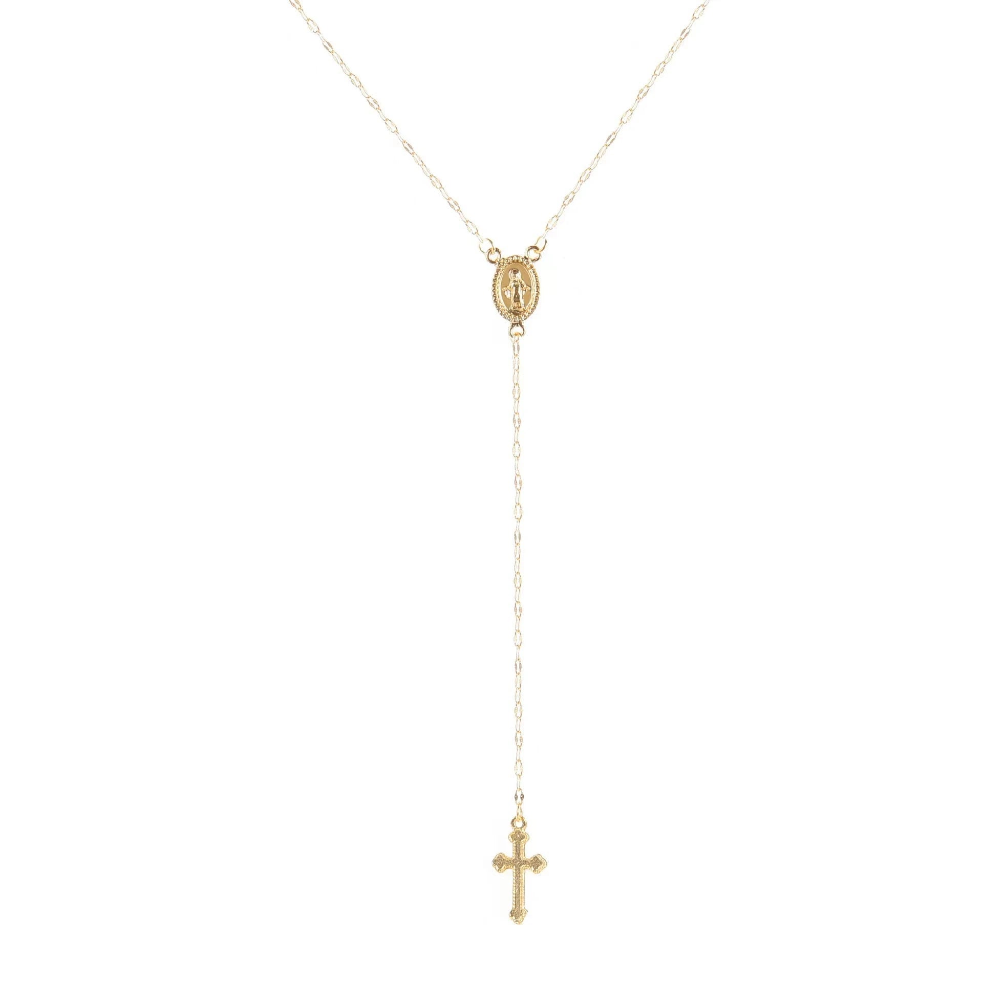 Rosary Cross Choker