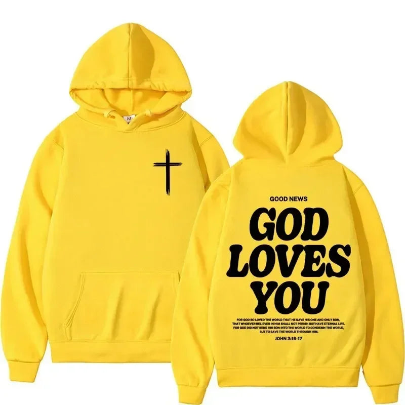 God Loves You Pullover