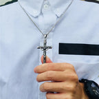 Vnox Cross Necklace