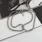 Cross Hollow Bracelet