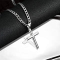 Sterling Silver Cross Necklace