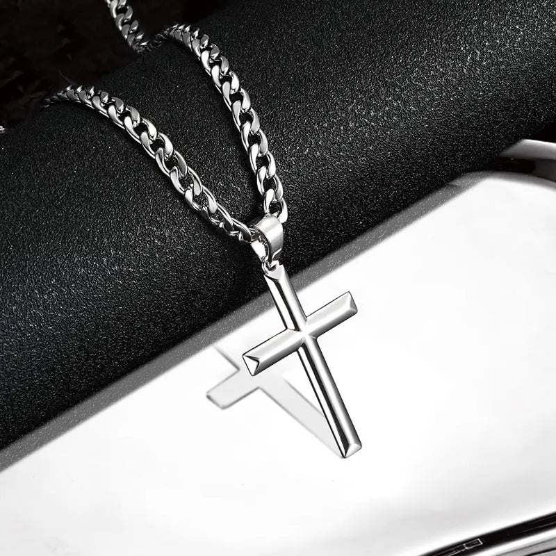 Sterling Silver Cross Necklace