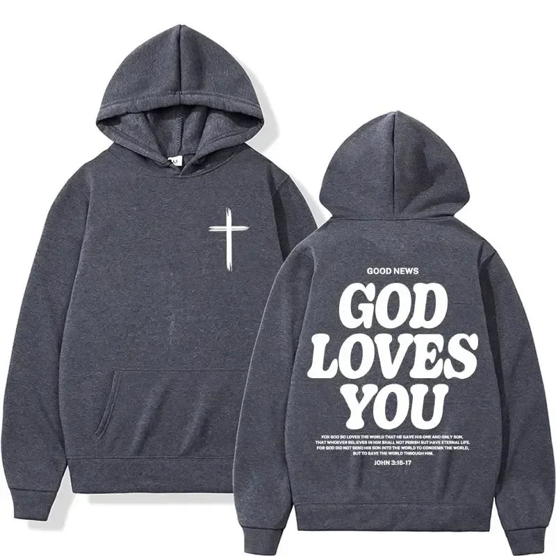 God Loves You Pullover