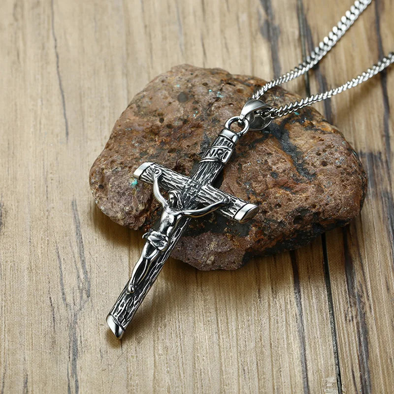Vnox Cross Necklace