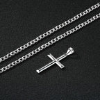 Sterling Silver Cross Necklace