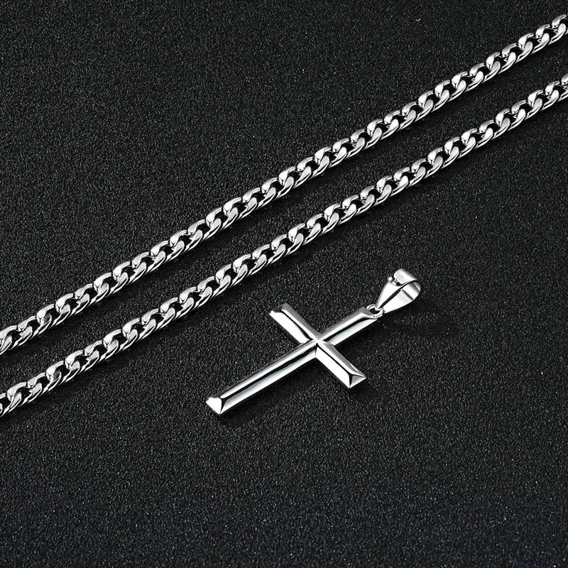 Sterling Silver Cross Necklace