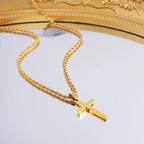 Stainless Steel Cross Necklace